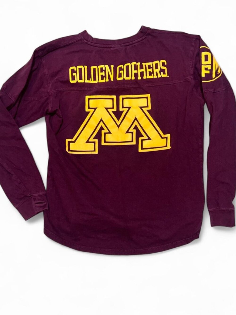 University of Minnesota U of M Gophers Unisex Maroon Long Sleeve Shirt